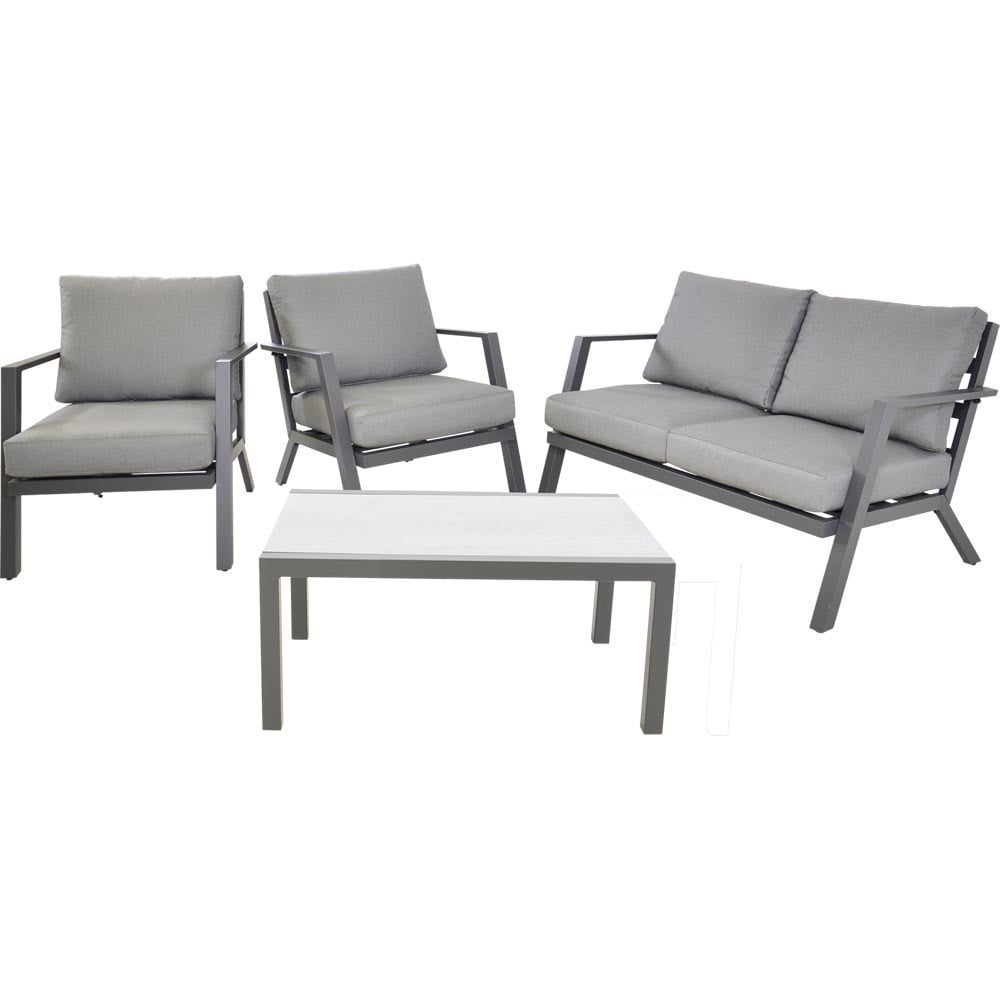 Nancy's Beliza Loungeset - 4-delige tuinset - Loungebank - Lounge set