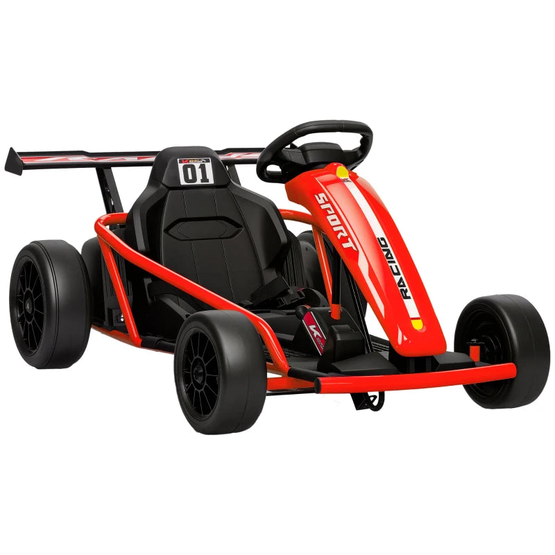 Nancy's Peveragno Elektrische auto voor kinderen - Elektrische skelter - Kinderauto - Elektrische kart - 6-13 km/u - Rood