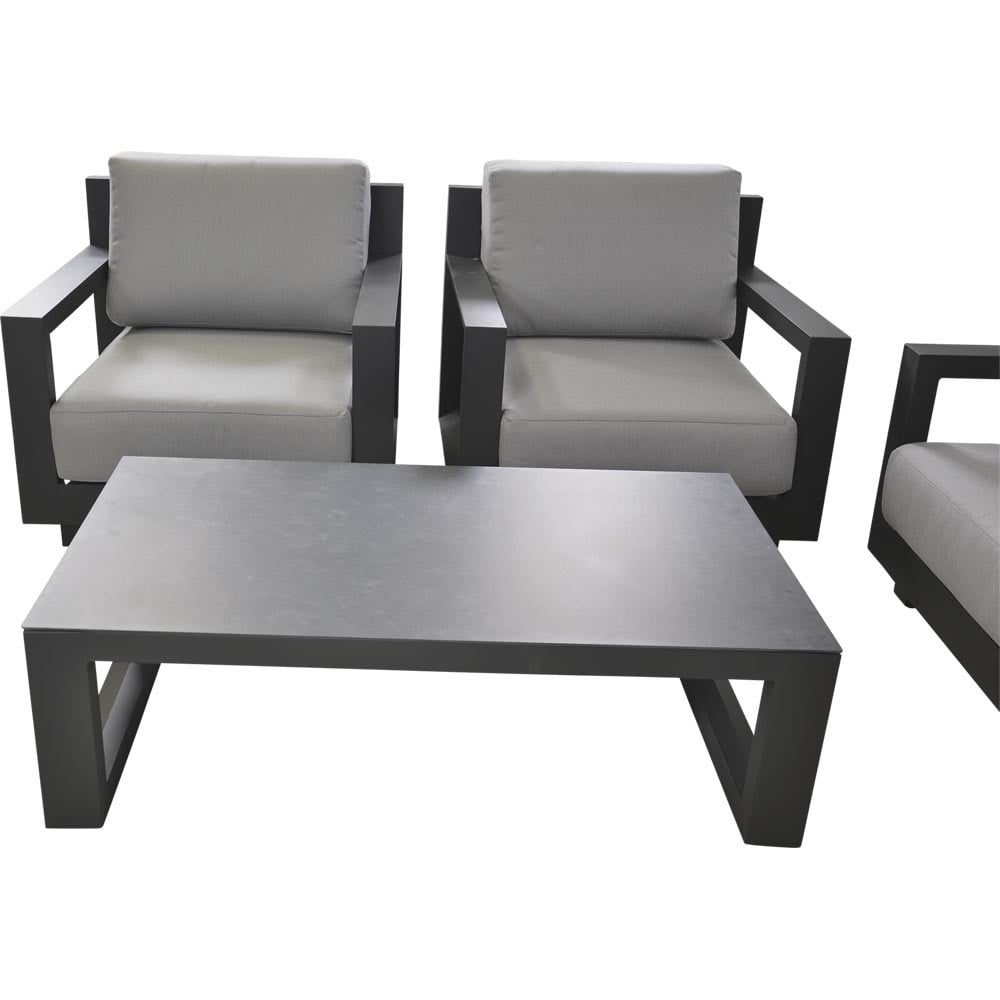 Nancy's Georgy Loungeset - Tuin set - Loungebank - 4-delige Lounge Set