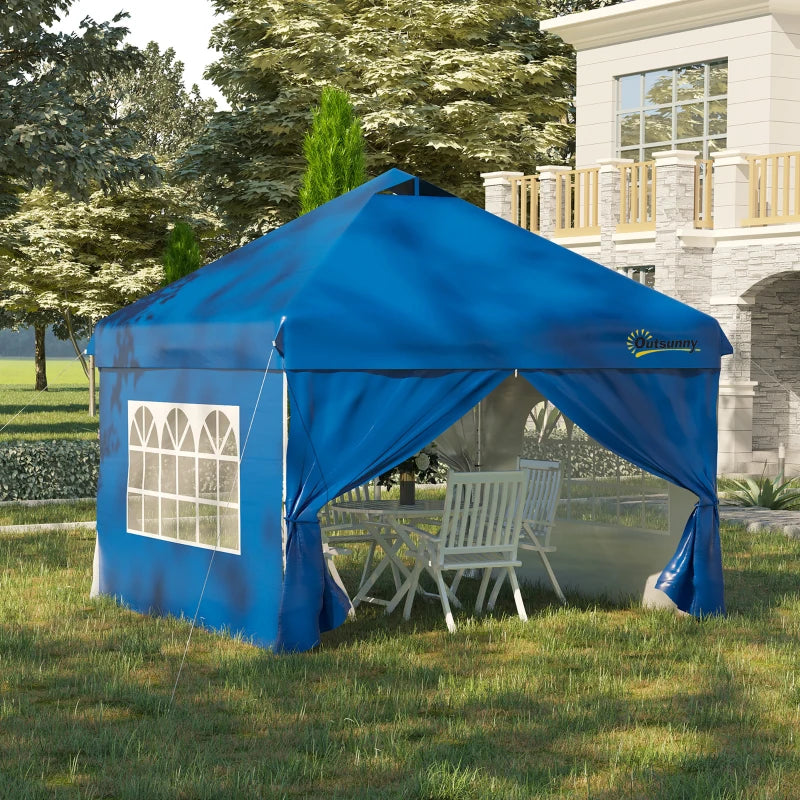 Nancy's Feteira Partytent - Tuin Paviljoen - Party Tent - Blauw - 300x 300 cm