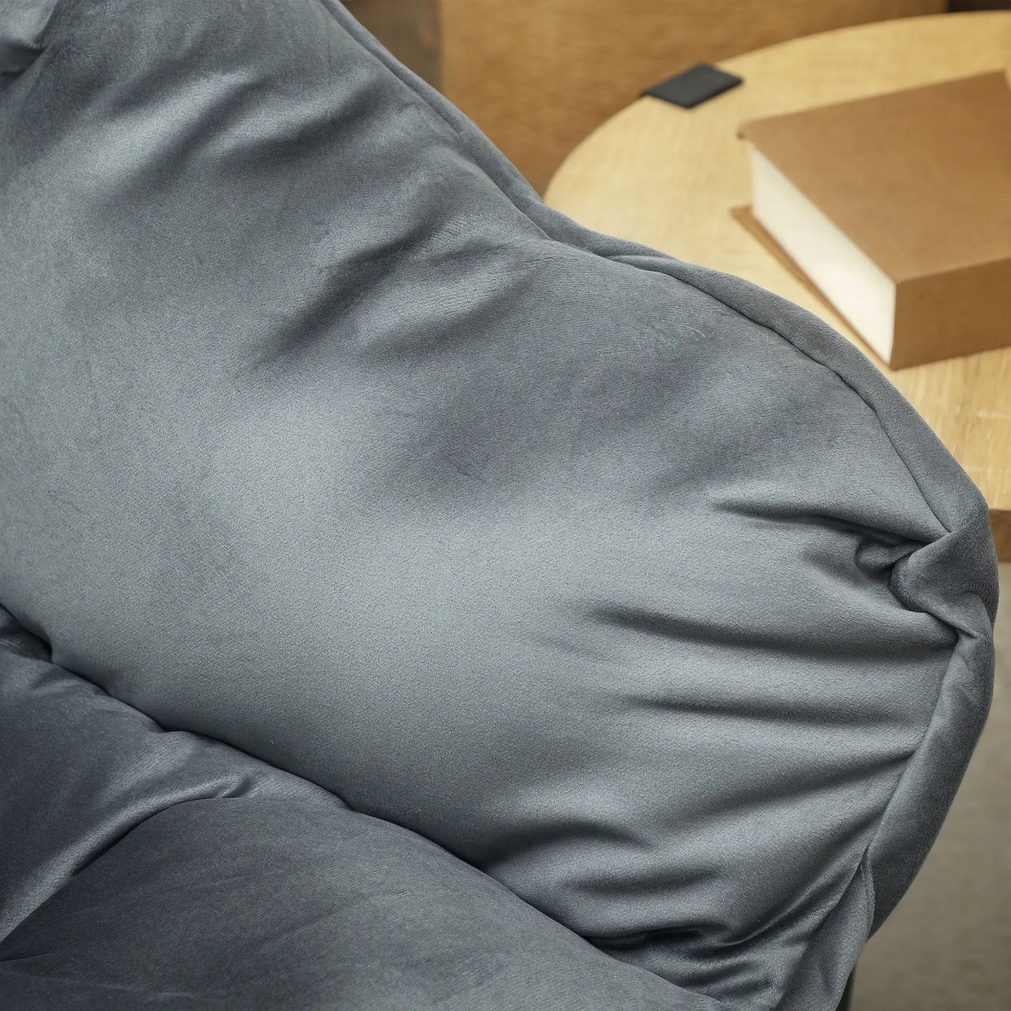 Nancy's Cunardo Fauteuil - Relaxstoel - Loungestoel - Grijs - Fluweel