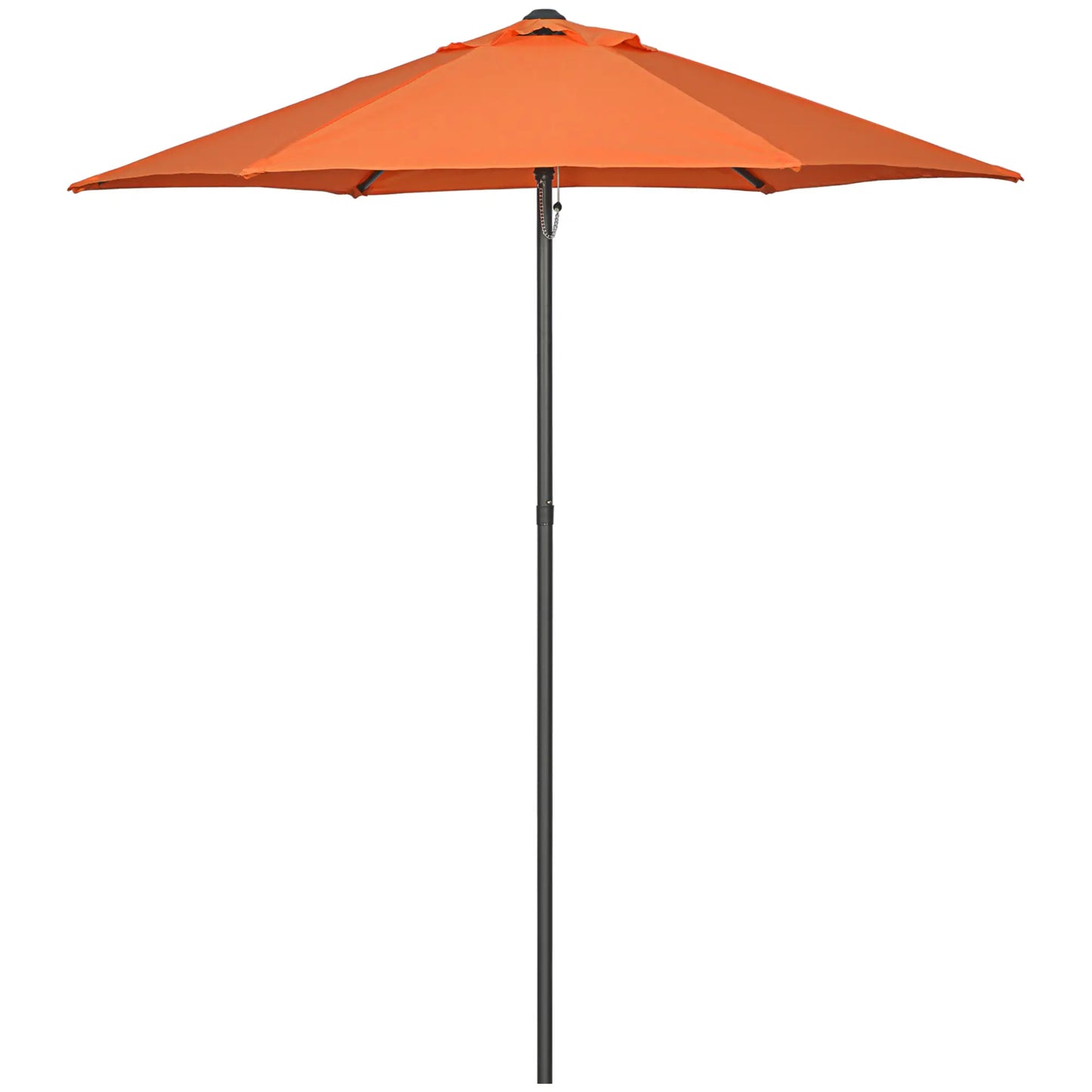 Nancy's Creazzo Parasol - Tuinparasol - Oranje - ± Ø 195 x 205 cm