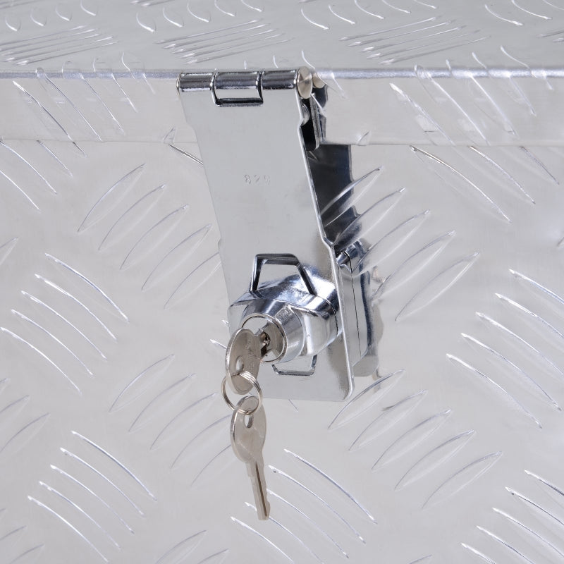 Nancy's Anakie Gereedschapskist - Gereedschapskoffer - Ingebouwd Slot - Zilver - Aluminium