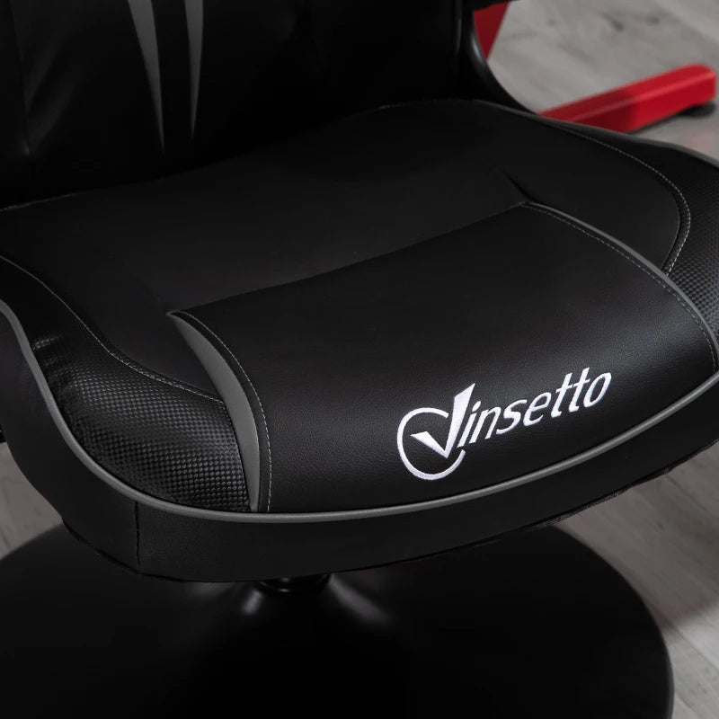 Nancy's Anghiari Gamestoel - Gaming Stoel - Ergonomisch - Draaibaar - Verstelbaar - Zwart / Wit