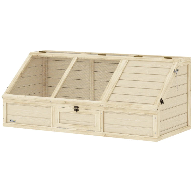 Nancy's Nibbiano Schilpaddenhuis - Schilpaddenverblijf - Schildpadhuis - Dennenhout - 120L x 55B x 20/50H cm