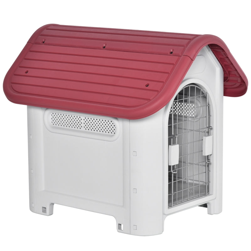 Nancy's Gwinn Dog House, Niche d'extérieur pour chiens, Abri pour petits chiens avec circulation d'air, étanche
