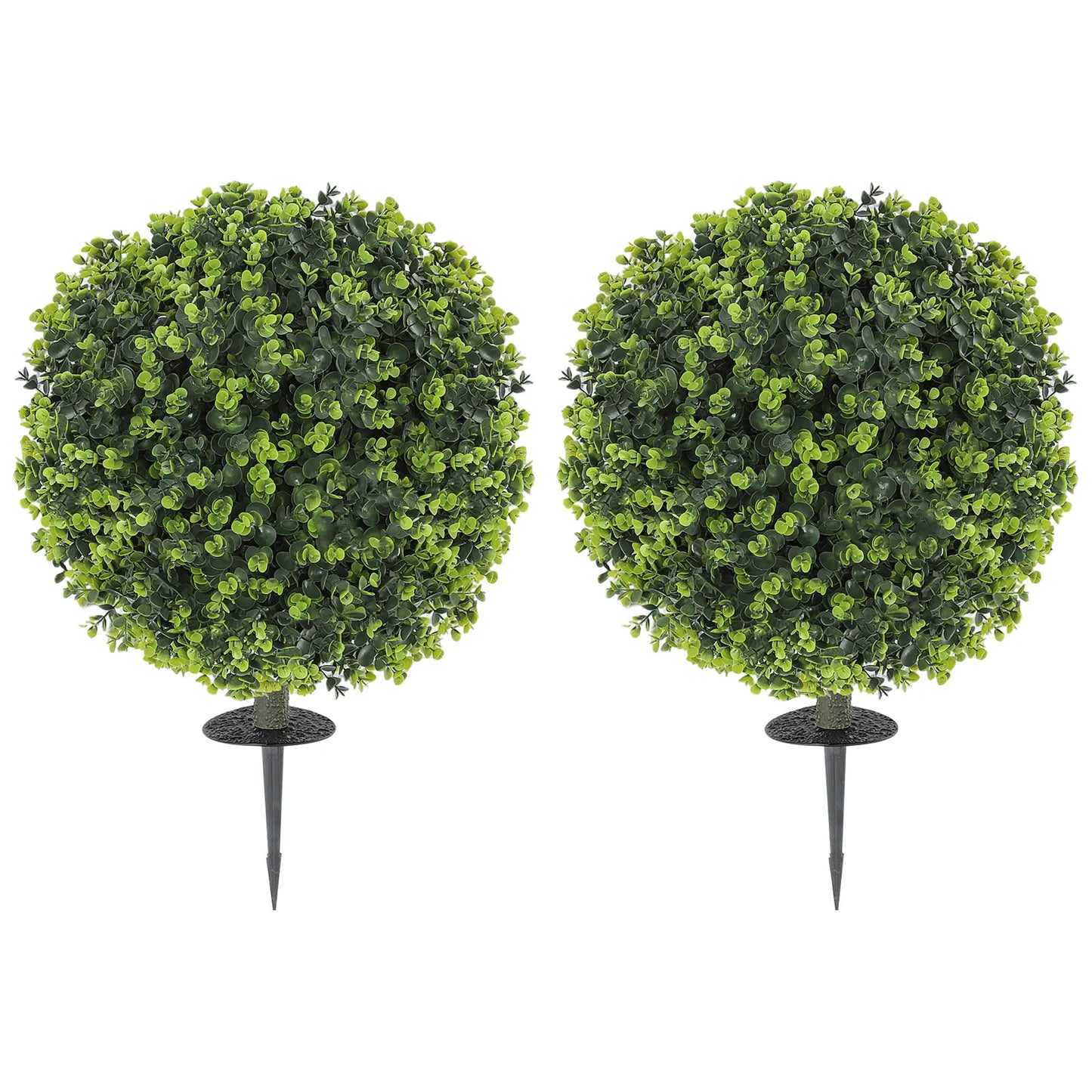 Nancy's Ginosa Kunstplanten - Kunstbomen - Kunst Buxus - Set van 2