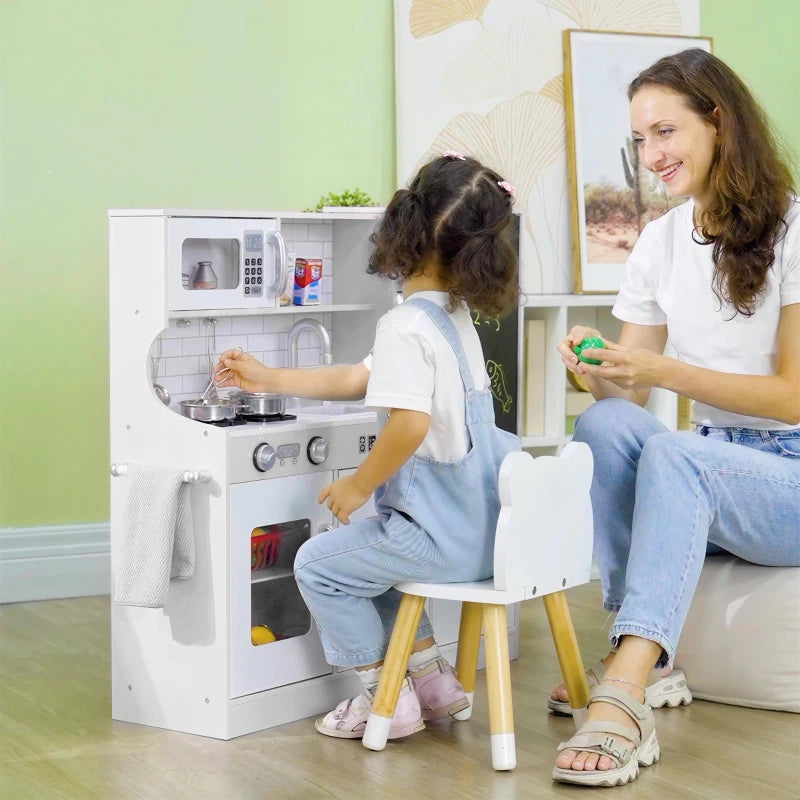 Nancy's Noci Kinderkeuken - Speelkeuken - Speelgoedkeuken - Wit