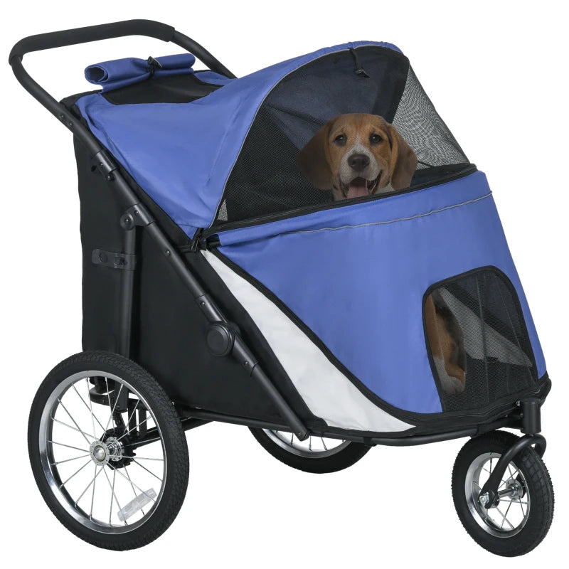 Nancy’s Bronkie Pet Travel Poussette - Poussette pour chien - Poussette pour chat - Poussette pour animaux de compagnie