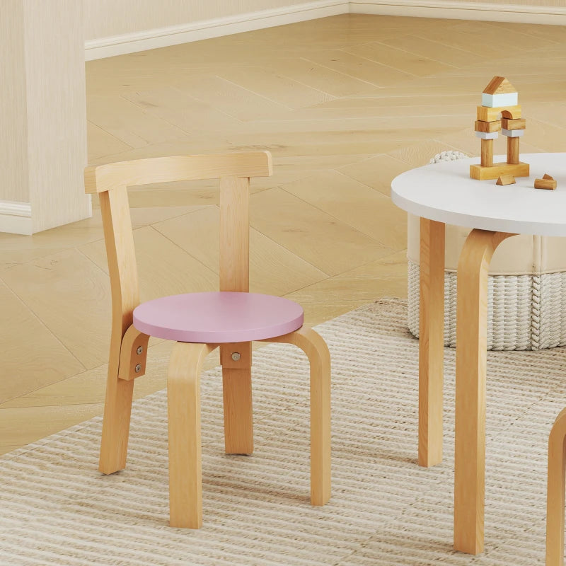 Nancy's Orsogna Kindertafel met Stoelen - 5-Delige Set - Kindermeubels - Meerkleurig