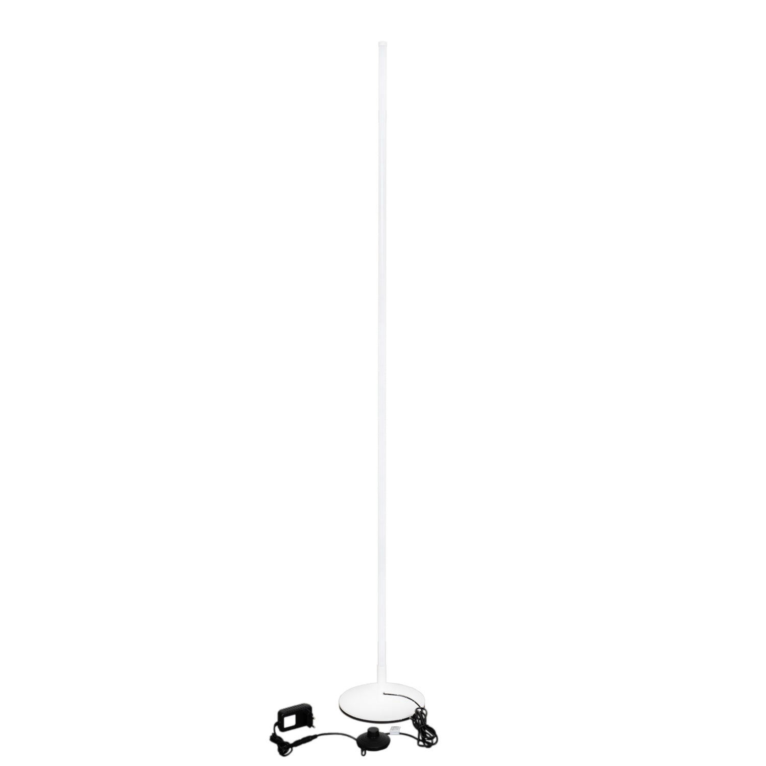Lampadaire LED Realight RGB 146 cm dimmable avec télécommande Blanc