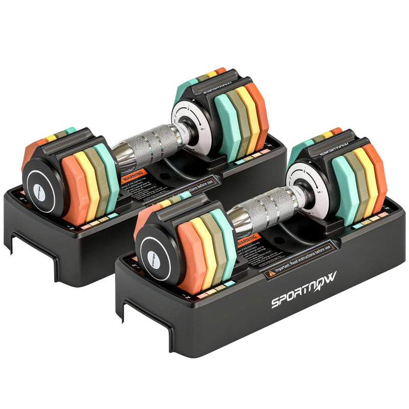 Nancy's Racconigi Dumbbells Set - Verstelbare Halterset - Verstelbare gewichten - Gesmeed Staal