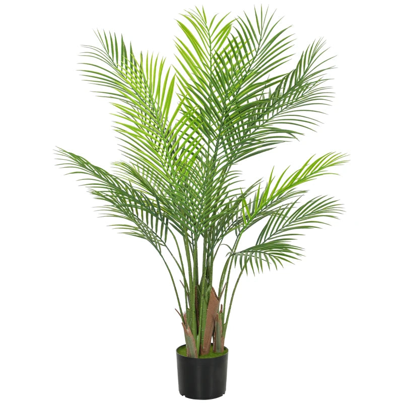 Nancy's Medicina Kunstplant - Kunstpalm - Areca Palm - Groen - 120 cm hoog