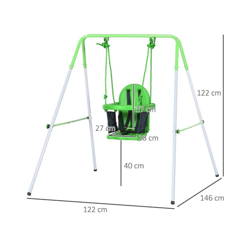 Nancy's Abrigada Babyschommel - Tuinschommel - Schommel - ± 120 x 145 x 120 cm