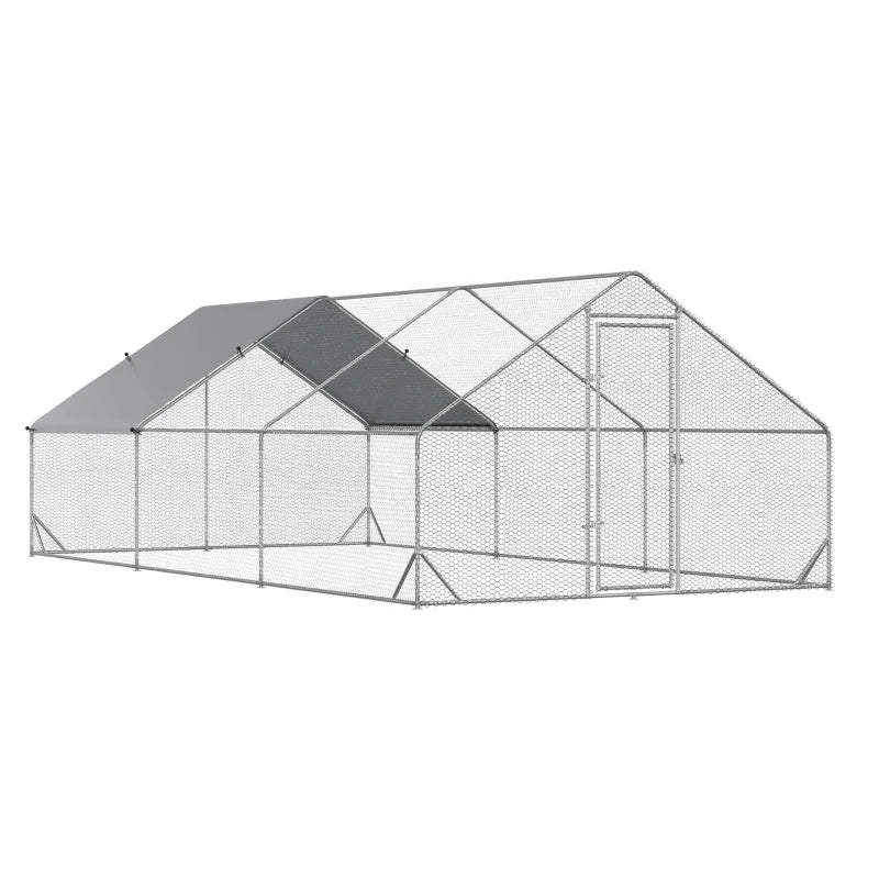 Poulailler Ervedal de Nancy - Poulailler - Acier - 300 x 600 x 200 cm