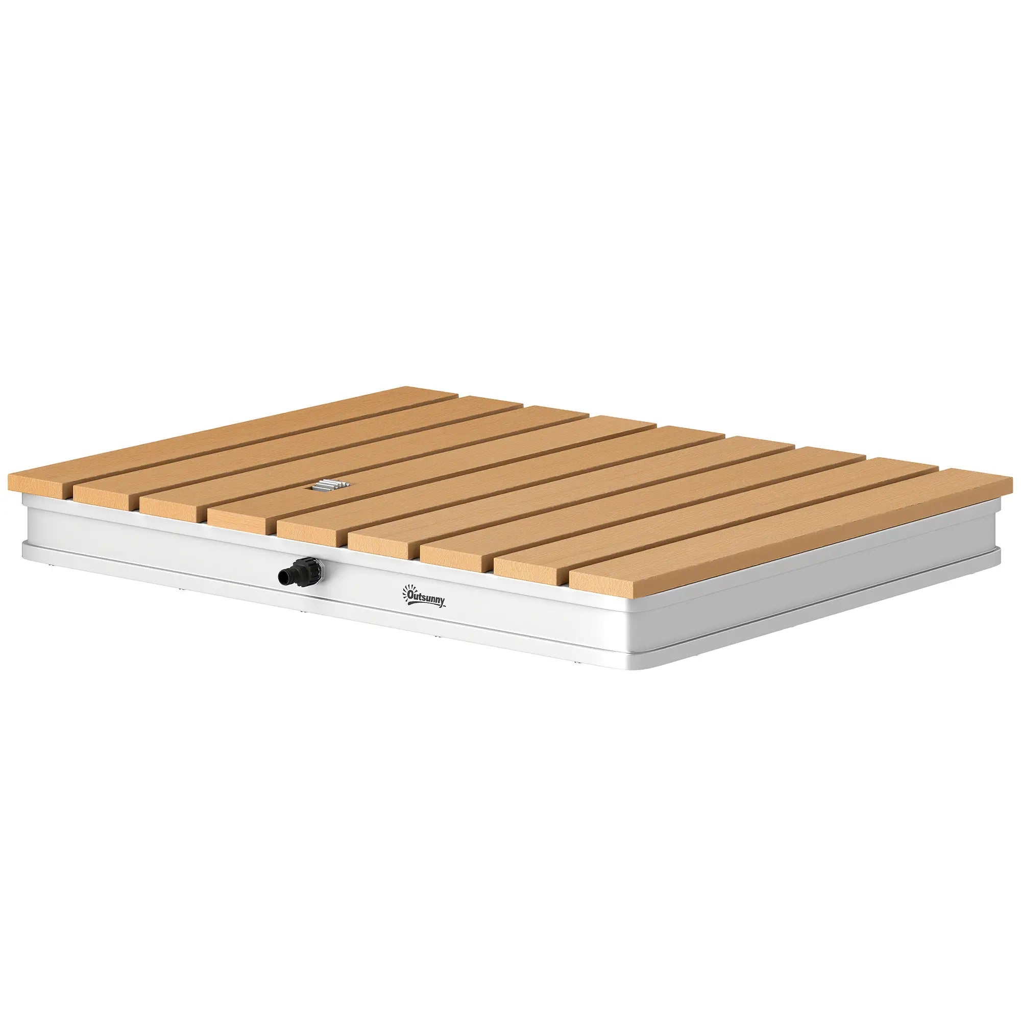 Nancy's Lusiana Tuindouche - Buitendouche - Bodydouche voor Buiten - Instelbare Hoogte - Naturel Hout