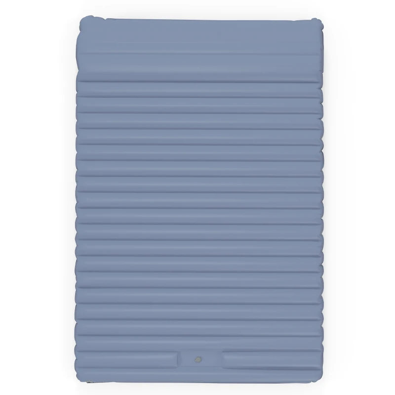 Nancy's Fontes Luchtbed - Ingebouwde Luchtpomp - 2 Persoons- Blauw - ± 200 x 135 x 10 cm