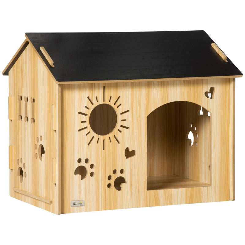 Nancy's Greenville Doghouse - Chenil pour chien - Enclos pour chien - MDF - ± 70 x 50 x 60 cm