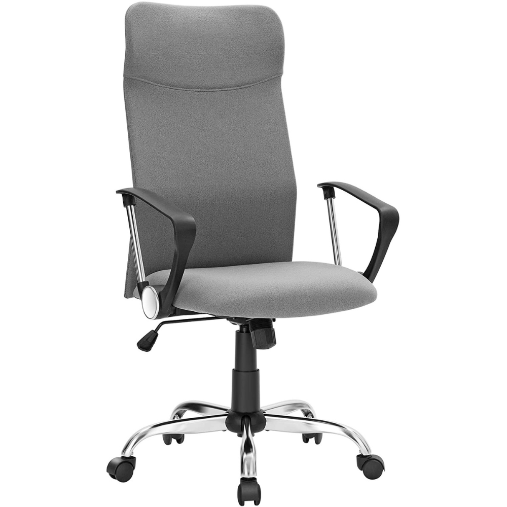 Nancy's Hays Office Chair - Swivel Chair - Ergonomic - Upholstered - Height Adjustable - Grey