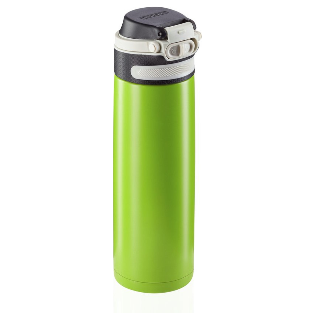 Leifheit thermosbeker Flip - Isoleerbeker - Lekvrij - Groen - RVS - 600 ML