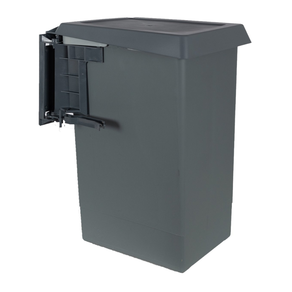 Eleganca Inbouw prullenbak - Inbouw afvalemmer - Inbouw afvalbak - Inbouw vuilnisbak - 24 Liter