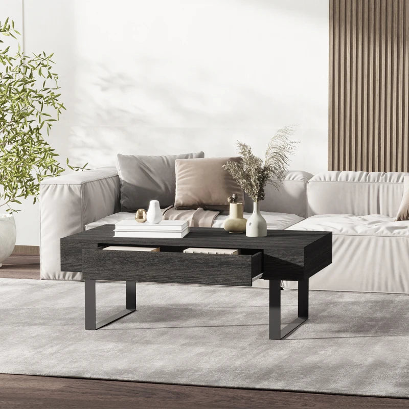 Nancy's Grovelas Coffee table - Coffee table - Dark gray - Steel - 110 x 60 x 40 cm