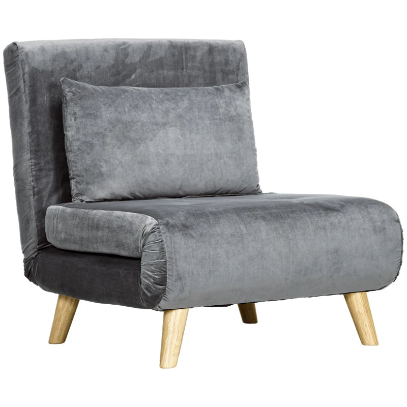 Nancy's Travanca Sofa Bed - Guest Bed - Sleeping Chair - Grey - Linen