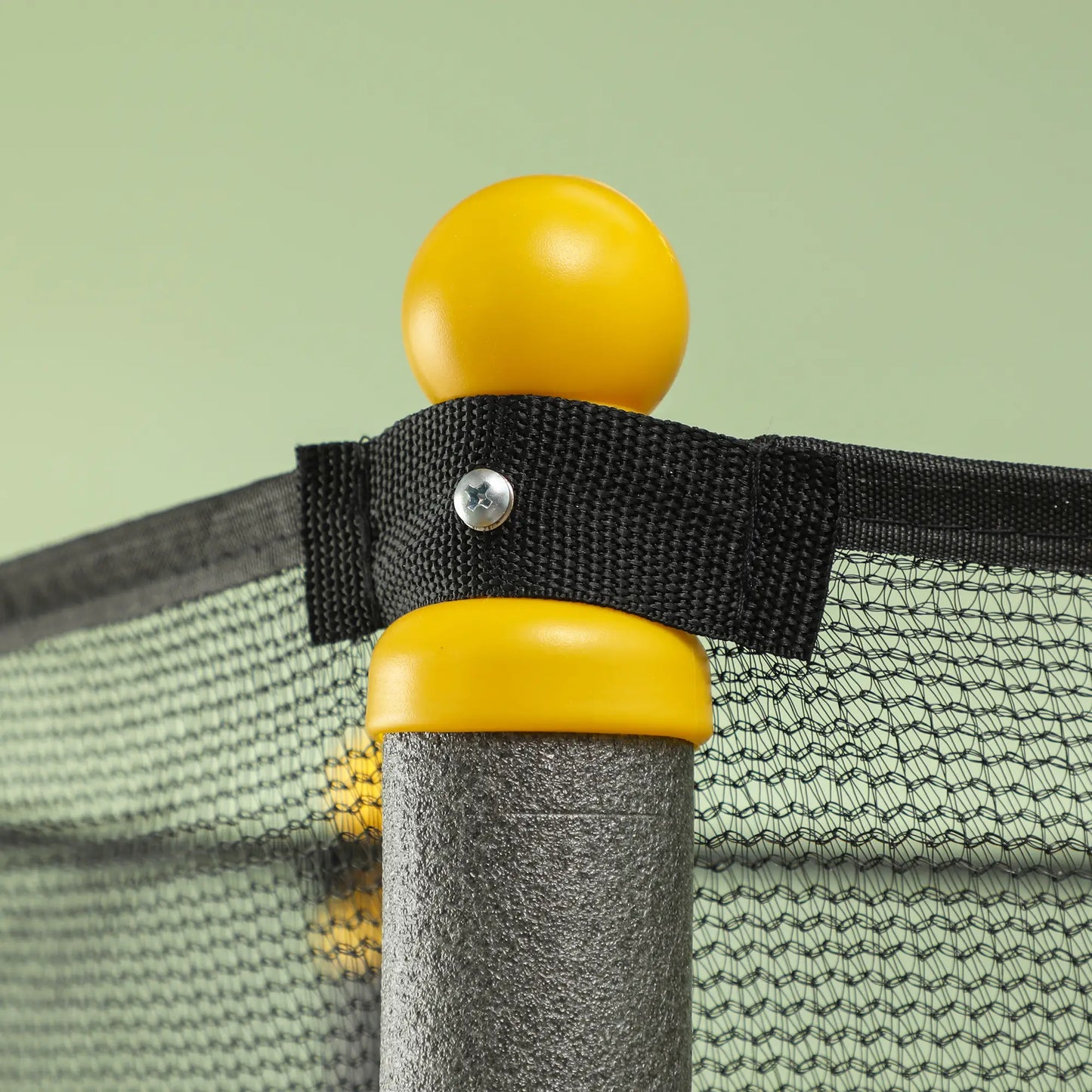 Nancy's Canevino Trampoline met Veiligheidsnet - Zwart - ± Ø 160 cm