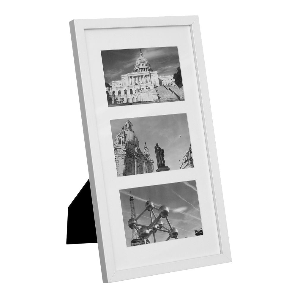 Cadre photo Nancy's pour 3 photos blanc