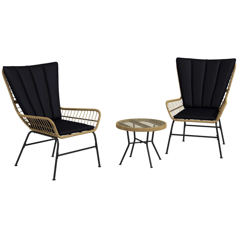 Nancy's Cambas Tuinset - Bistroset - Zitgroep - Tuinstoel - 3-Delige Tuin Set - Rotan