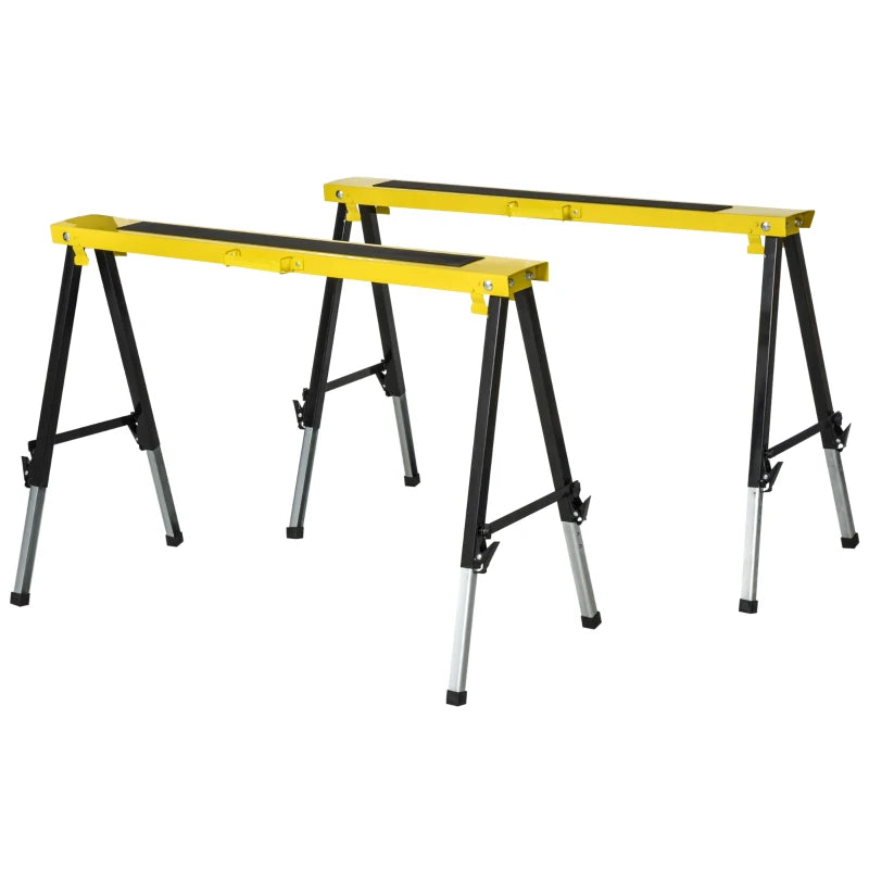 Nancy's Terena Sawhorses - Tréteau - Pliable - Hauteur réglable