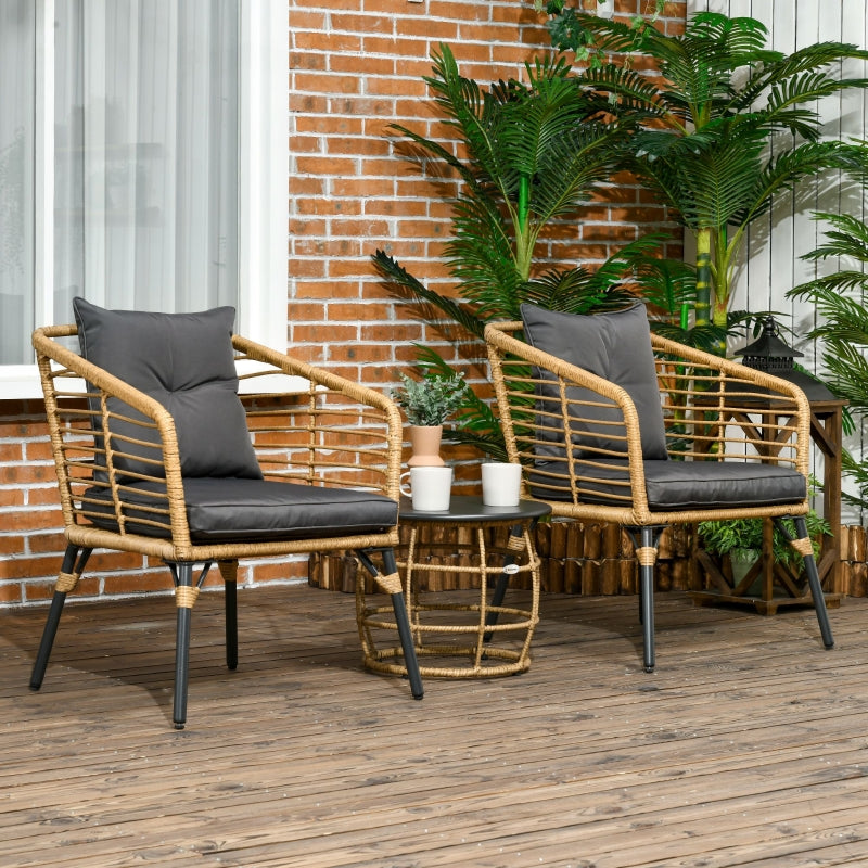 Nancy's Pina Loungeset - Tuinset - Bistroset- 3-delige set