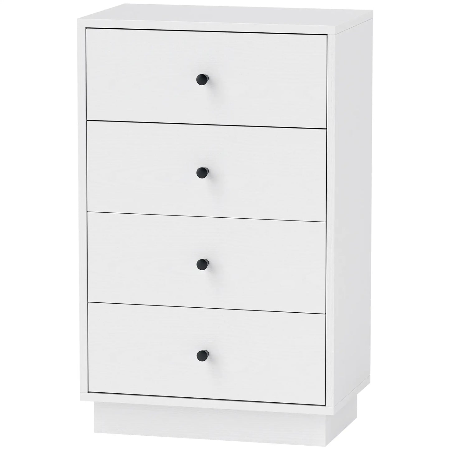 Nancy's Fossacesia Commode - Dressoir - Opbergkast - Wit - ± 45 x 30 x 75 cm