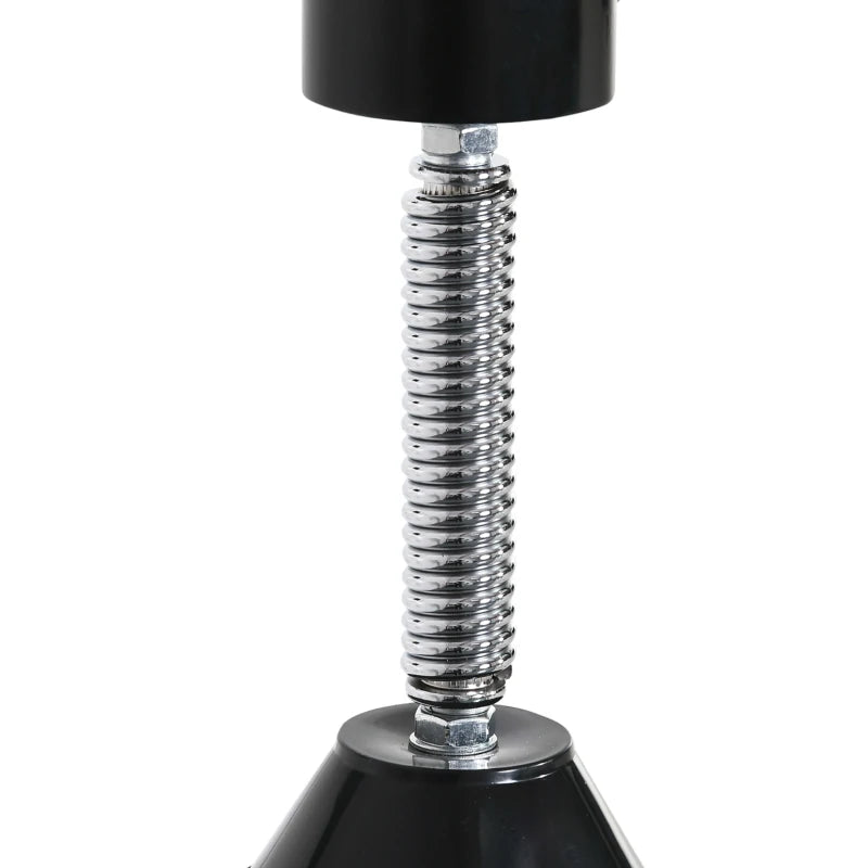Nancy's Livramento Boksrek met Speedball & Reflexstang - In hoogte verstelbaar - Zwart / Rood