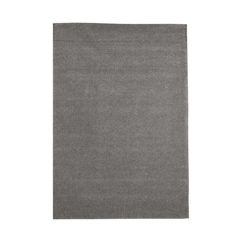 LABEL51 Vloerkleed Wolly - Antraciet - Wol - 200 x 300 cm