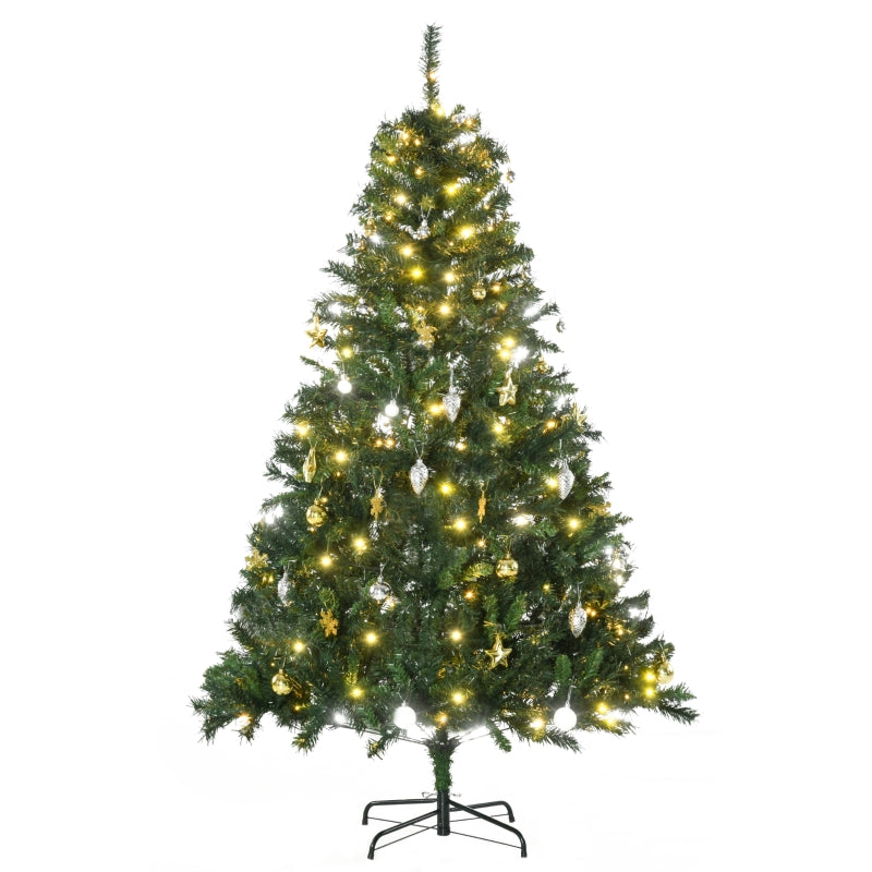 Nancy's Midhurst Kunstkerstboom met decoratie 200 LED's Ø 112 x H180 cm