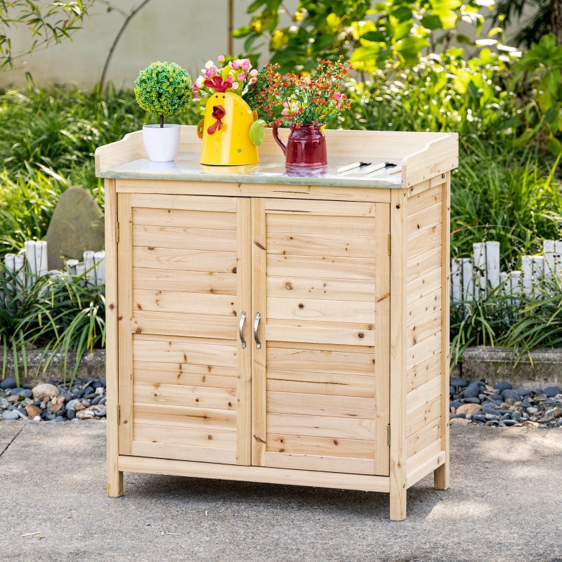 Nancy's Newent Garden cupboard - Shed - Storage shed - Natural pine wood