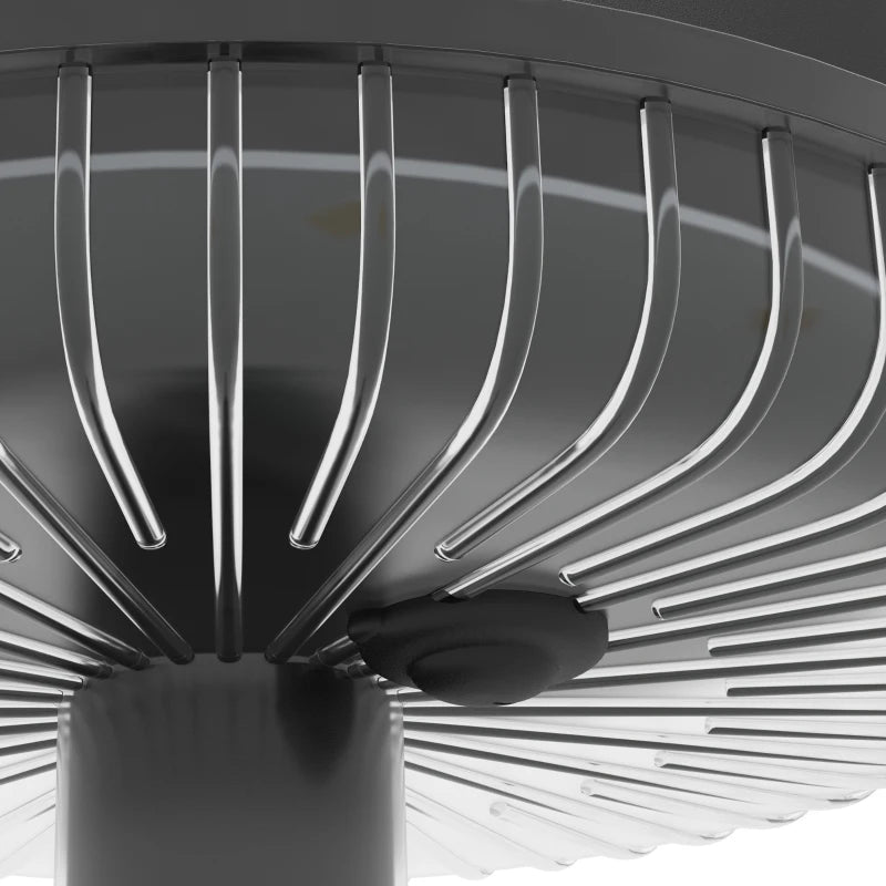 Nancy's Alpedriz Tuinverlichting - Solar - Tuinlichten - Zonne-energie - Zwart - ± Ø 15 x 40 cm