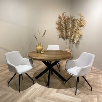 Livingfurn Duke Sand Dining room chair