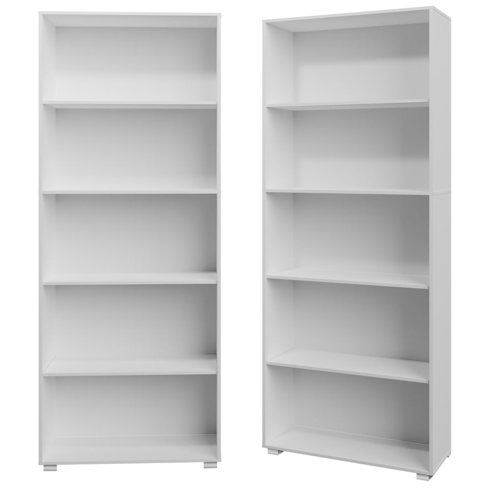 Bibliothèque Keyport de Nancy - Armoire murale - Armoire de rangement - Armoires - Moderne - 190 x 60 x 31 cm