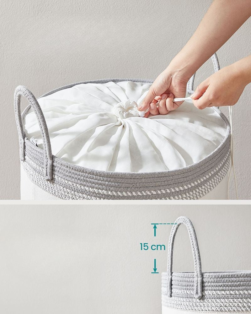 Nancy's Erula Wasmand - Wasbox - Duifgrijs - 60 Liter