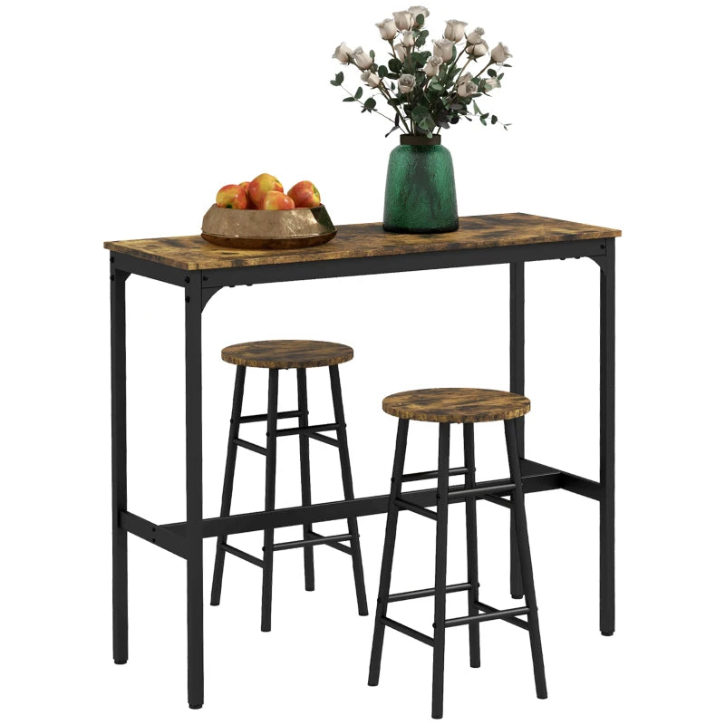 Nancy's Albinia Bartafel Set - Bar Set - 3-Delige Set - Bruin / Zwart