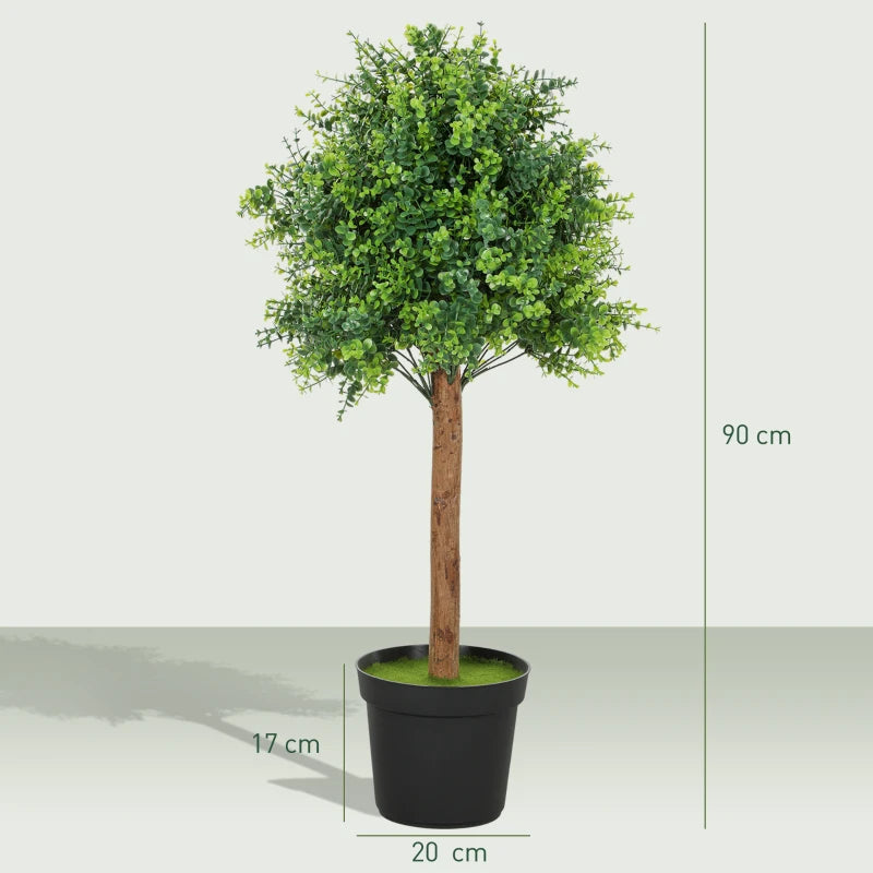 Nancy's Meduno Kunstplant - Binnen en buiten - Groen - 90 cm hoog