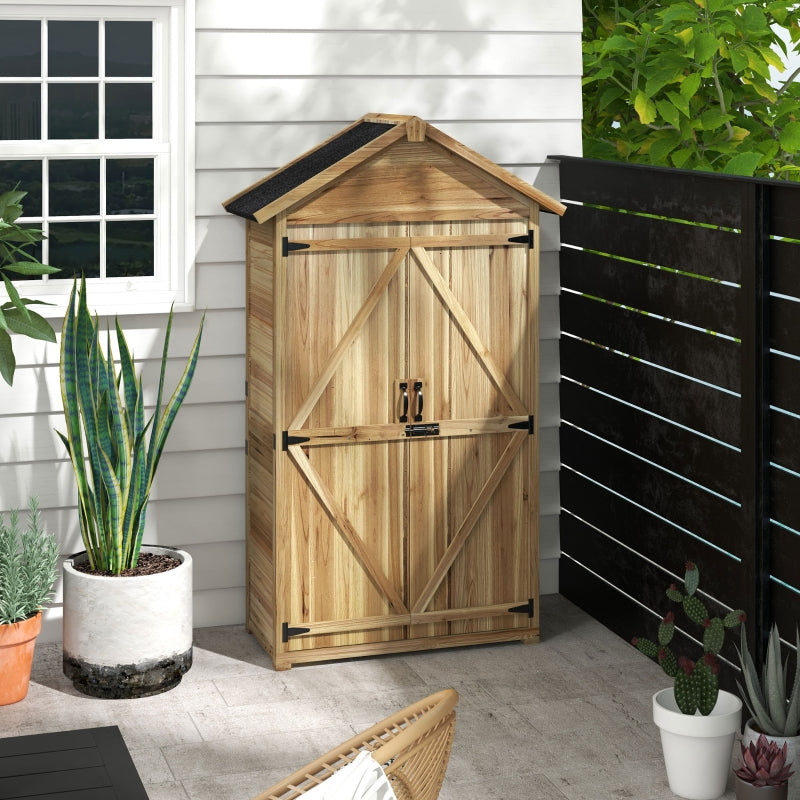 Nancy's Rushden Garden cupboard - Tool cupboard - Storage shed - Wood