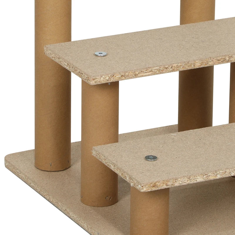 Nancy's Palmaz Dierentrap - Kattentrap - Hondentrap - Grijs - Pluche