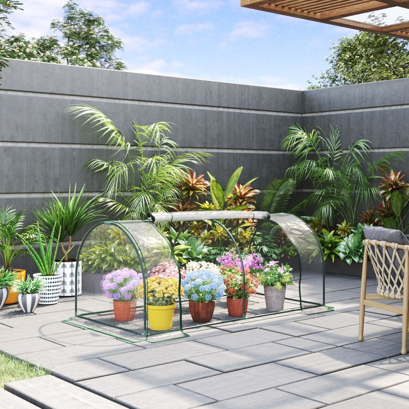 Nancy's Bomflower Garden Greenhouse - Plant Greenhouse - Growing Greenhouse - 200 x 100 x 80 cm