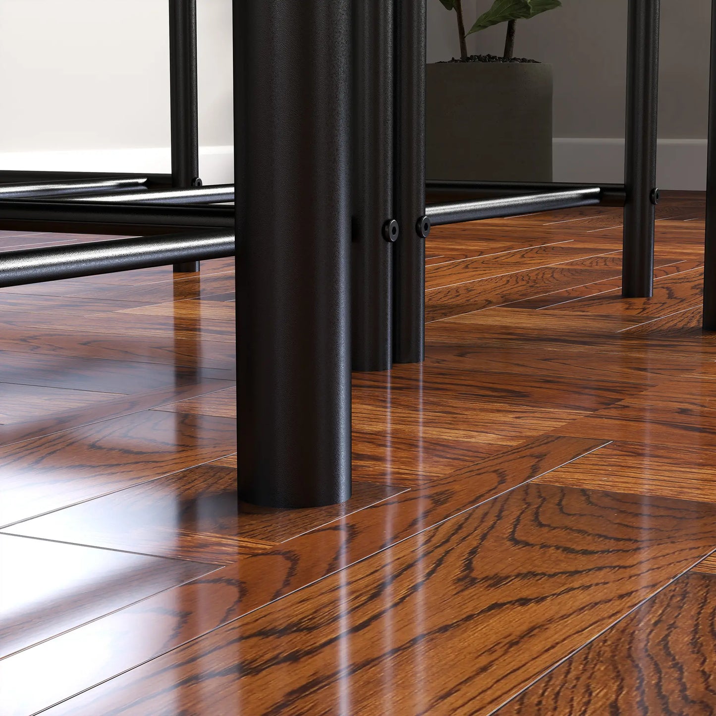 Nancy's Capua Bartafel Set - 4-Delige Bar Set - Rustiek Bruin