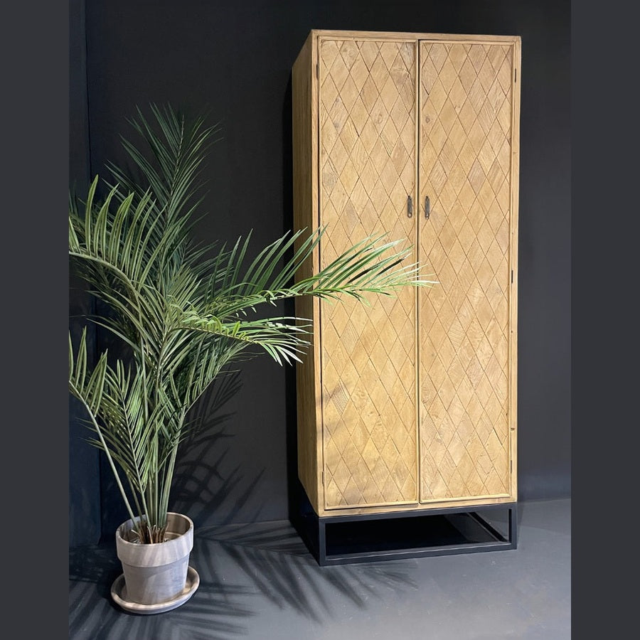 Icons Cabinet Elm 210cm