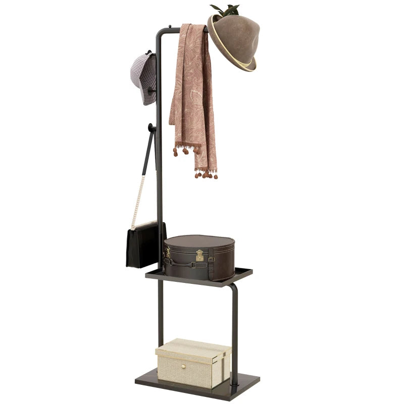Nancy's Antrona Standing Coat Rack - Black - Steel