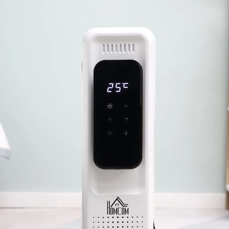 Nancy's Montes Oliekachel - Heater - Kachel - Verwarming - Drie standen - Timer - Wit